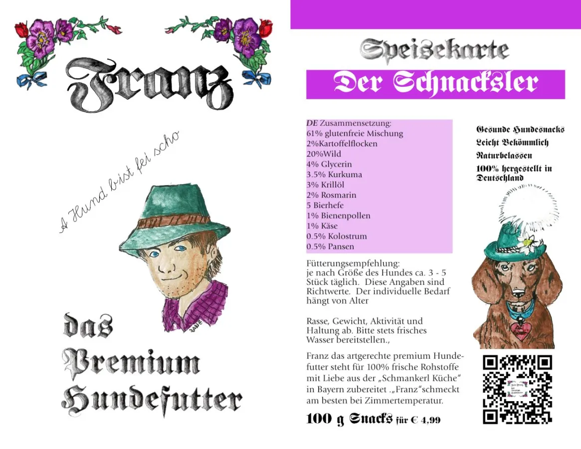 ZumFranz Premium HundeSnacks mit Funktion (© zumFranz)