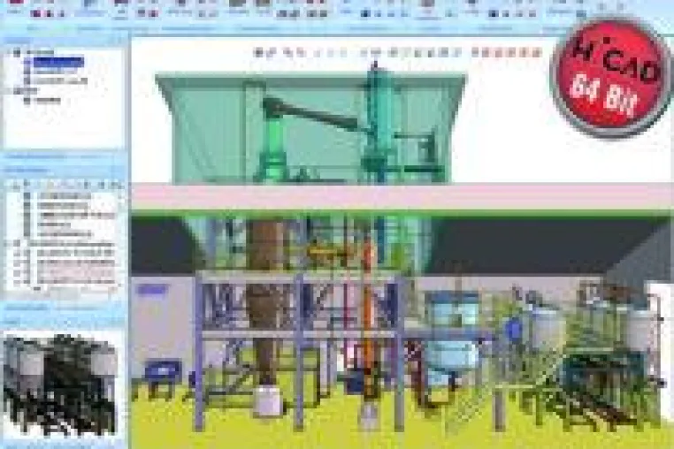 Bild: Neue Generation HiCAD und HELiOS 2011 auf der Hannover Messe