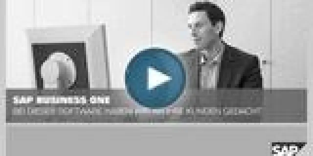 Bild: SAP Business One erleben – Produktfilm zeigt Kernfunktionen der Unternehmenssoftware für den Mittelstand