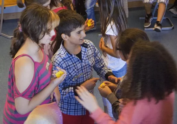 Bild: Freiwilligendienst an der Nelson-Mandela-Schule