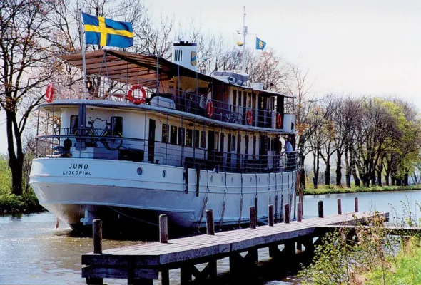 Bild: Reisen wie vor 140 Jahren: Auf dem Göta-Kanal von Stockholm nach Göteborg