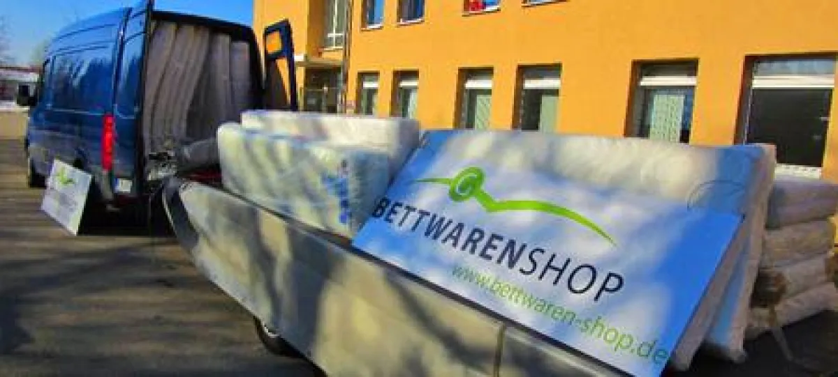 Bettwaren-Shop - Spenden Hilfstransport
