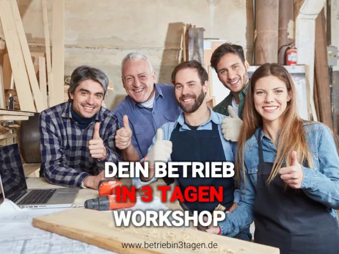 Bild: Handwerker nach Meisterpflicht unter Zugzwang / Gründung noch vor Jahresende in 3 Tagen möglich