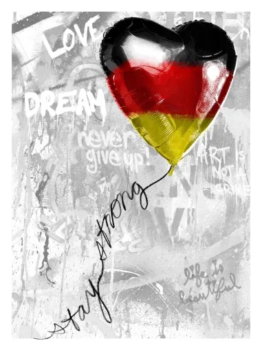Bild: Mr. Brainwash | Stay Strong | Exklusiv GALERIE FLUEGEL