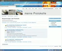 Bild: Besprechungsprotokolle online verwalten