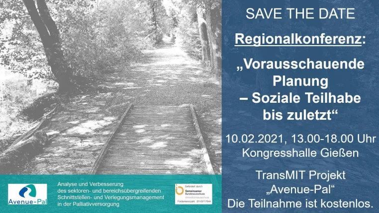 Regionalkongress 2021: „Vorausschauende Planung – Soziale Teilhabe bis zuletzt“ Bild: Regionalkongress 2021: „Vorausschauende Planung – Soziale Teilhabe bis zuletzt“