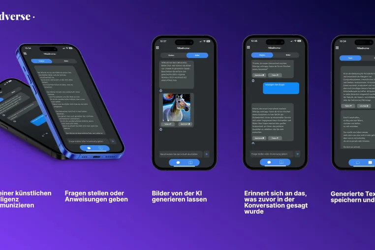 Bild: ChatKI-App: Deutsche ChatGPT-Alternative bringt Multimedia-KI aufs Smartphone