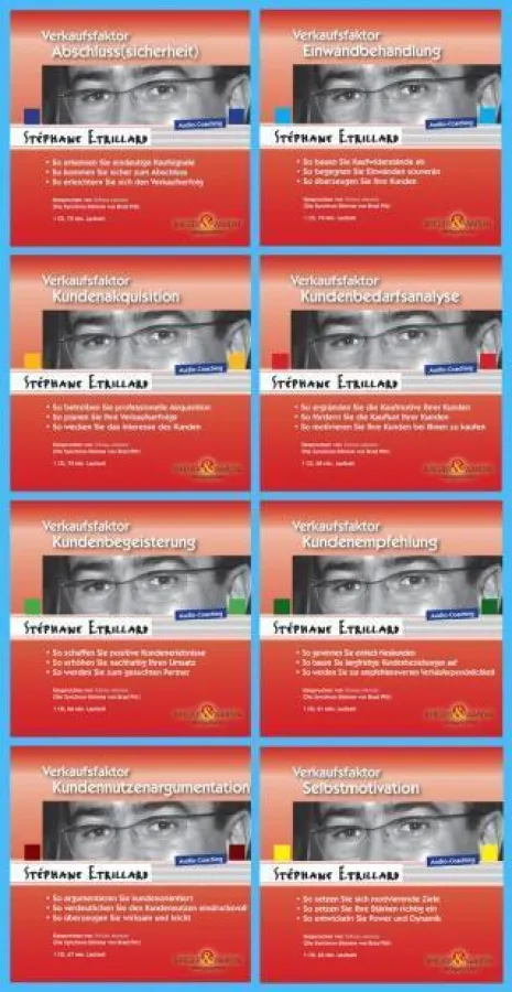 Verkaufsfaktoren 8 Audio-CDs von Stéphane Etrillard