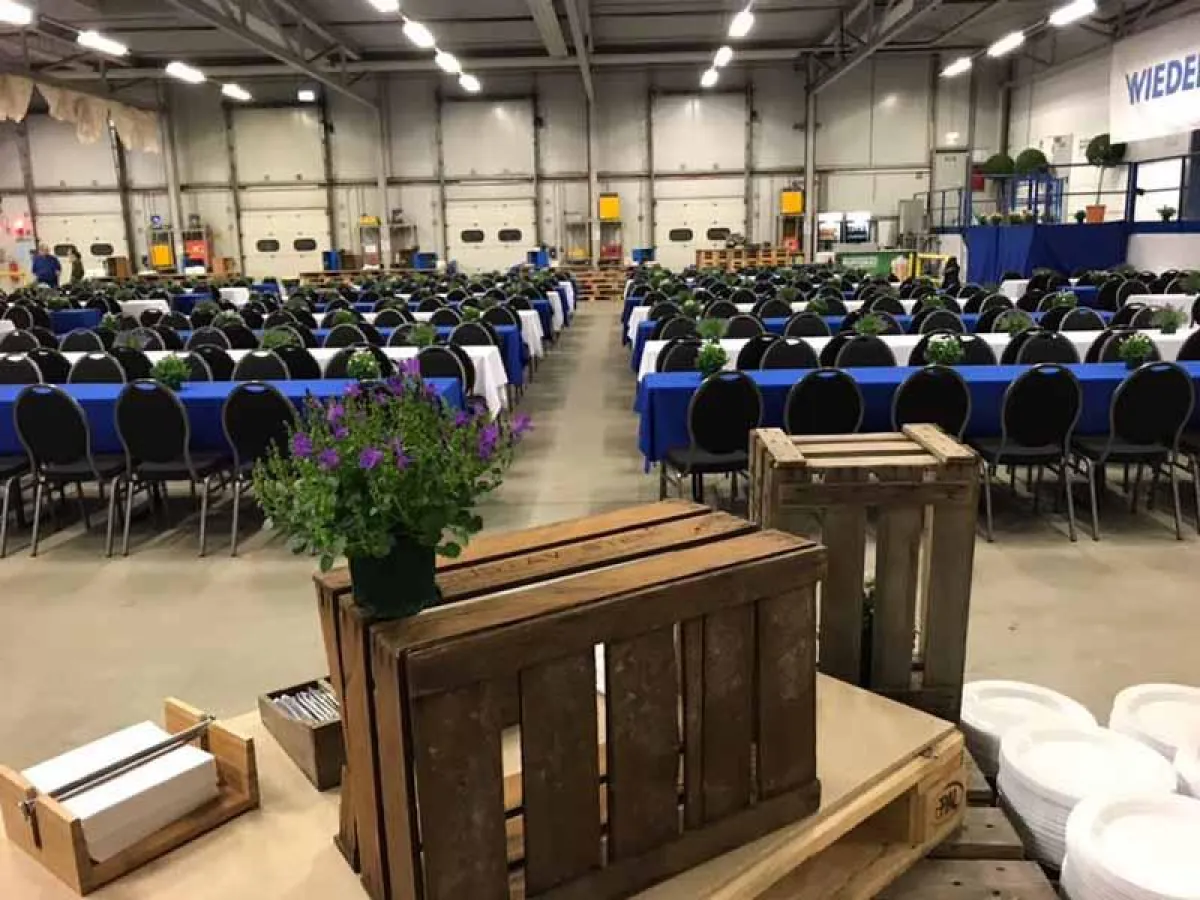 Hausmesse der Wiedemann Gruppe (Foto: Der Party Löwe, frei zur Veröffentlichung bei Namensnennung)