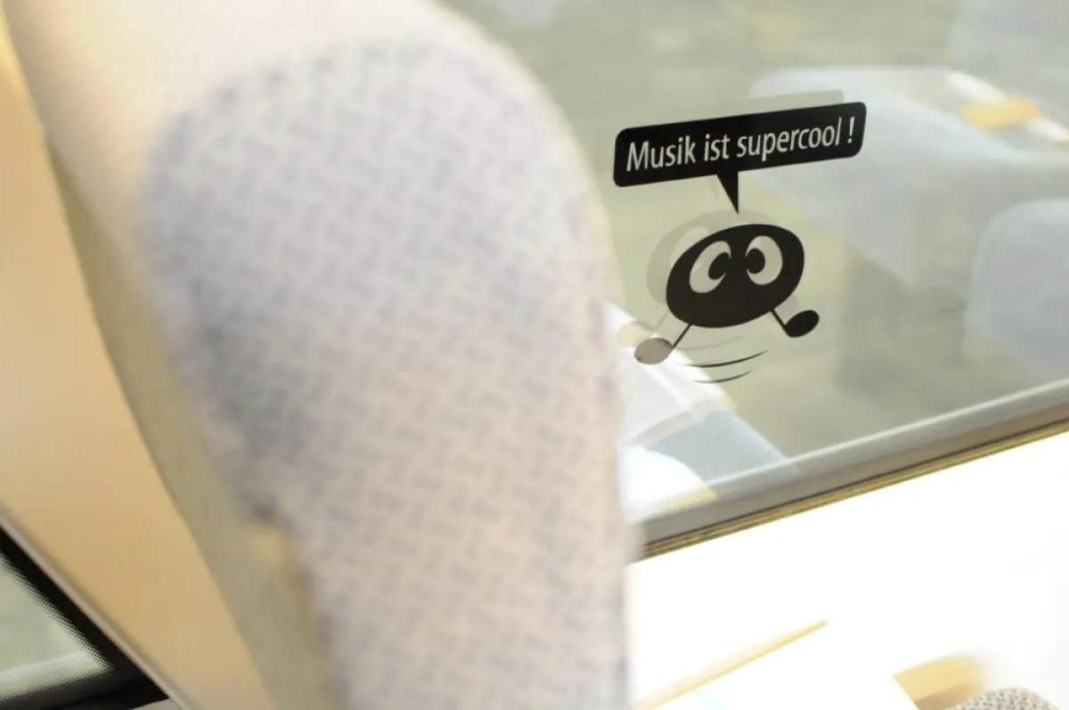 Mit an Bord ist „Toni“, das Maskottchen der Leipziger Notenspur. Foto: B. Moosbauer