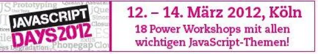 Bild: JavaScript Days 2012