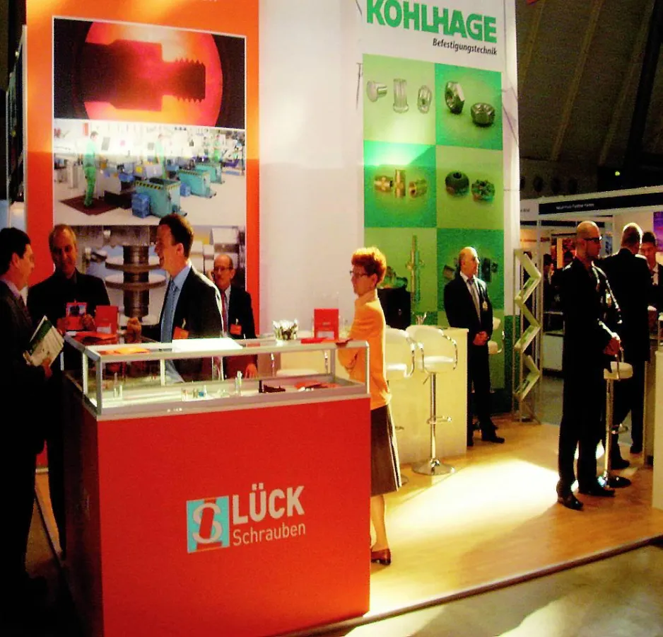 Lück Schrauben auf der Fastener Fair 2009