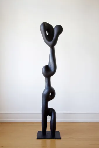 Bild: "Hans Steinbrenner: Skulptur und Malerei" in der Galerie Scheffel, Bad Homburg