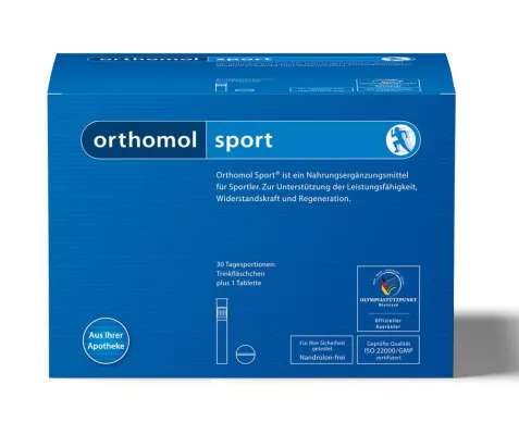 Bild: Orthomol Sport aus der Versandapotheke mediherz.de bei Erschöpfung nach dem Sport