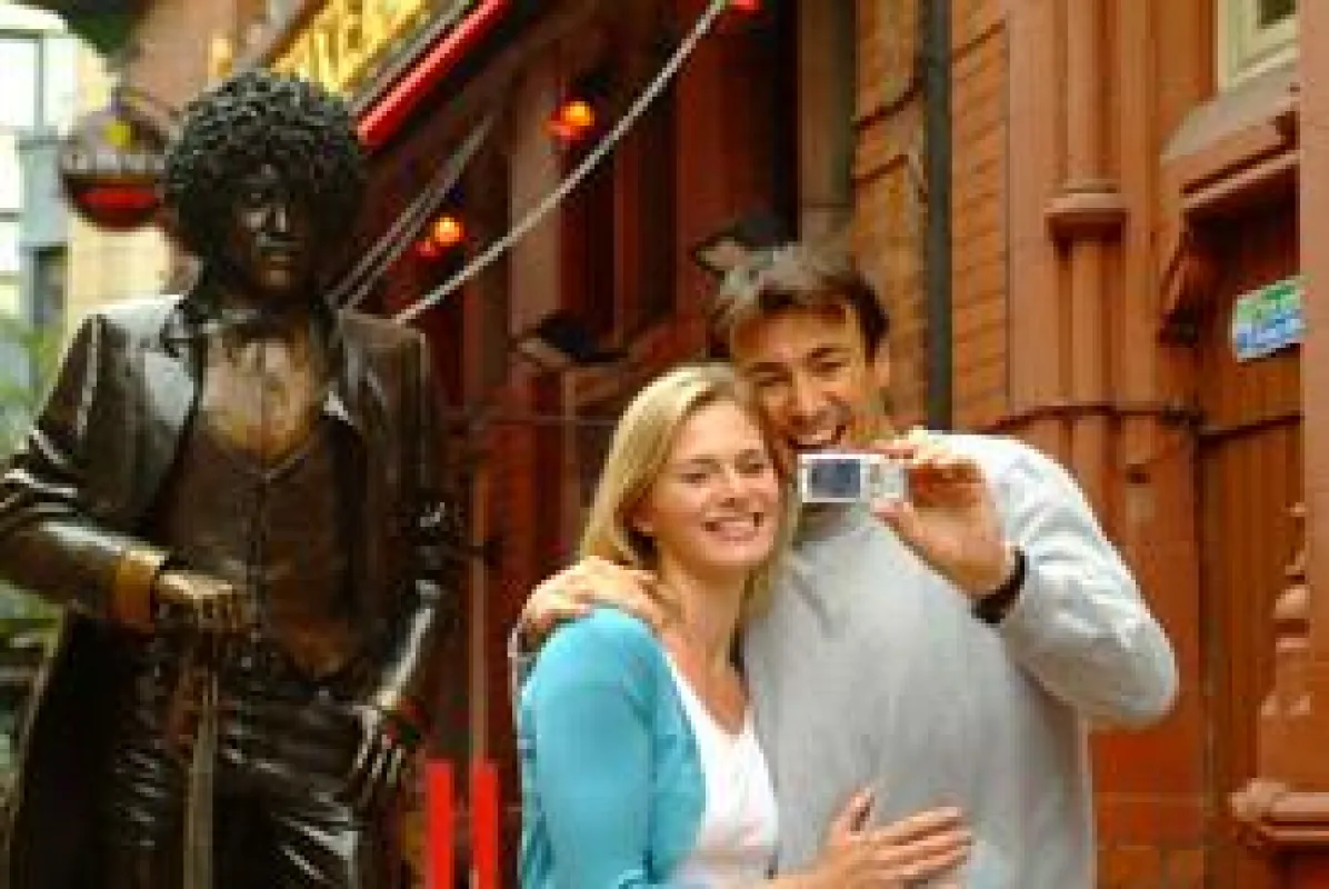Statue von Phil Lynott auf der Fade Street in Dublin, Foto: Dublin Regional Tourism Authority