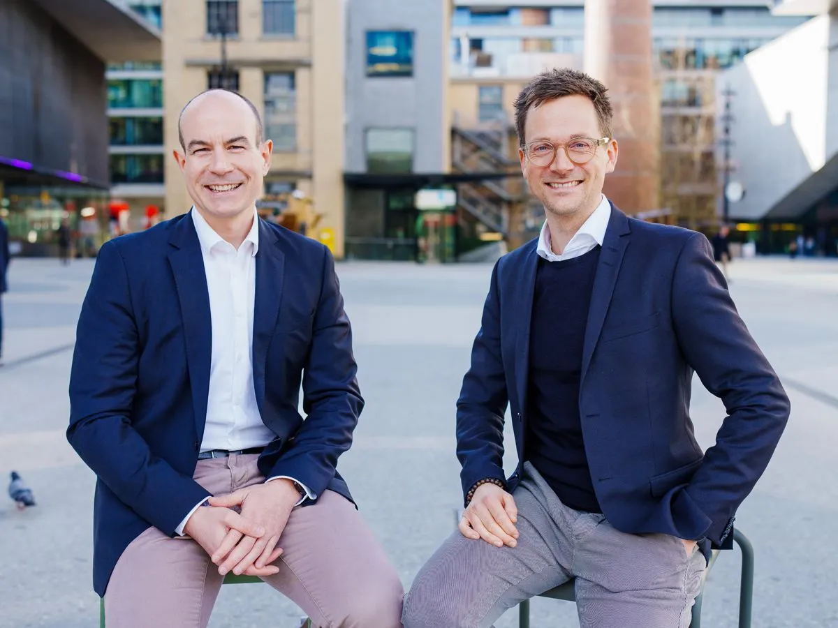 Exeon Analytics: David Gugelmann und Gregor Erismann (© Exeon Analytics)