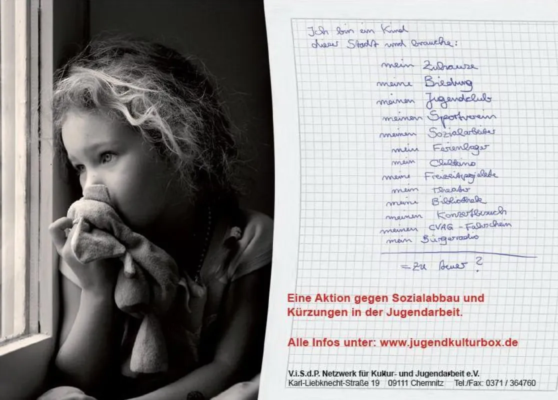 Flyer zur Aktion