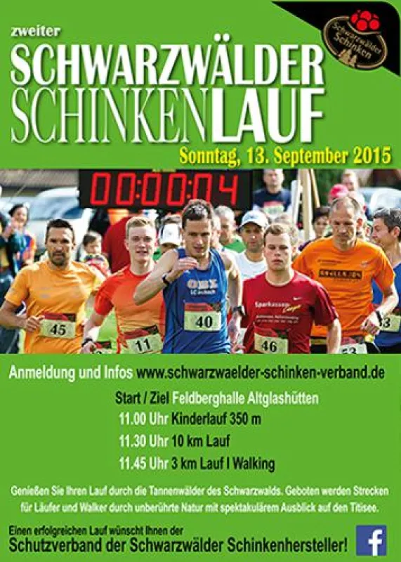 Zweiter Schwarzwälder Schinkenlauf