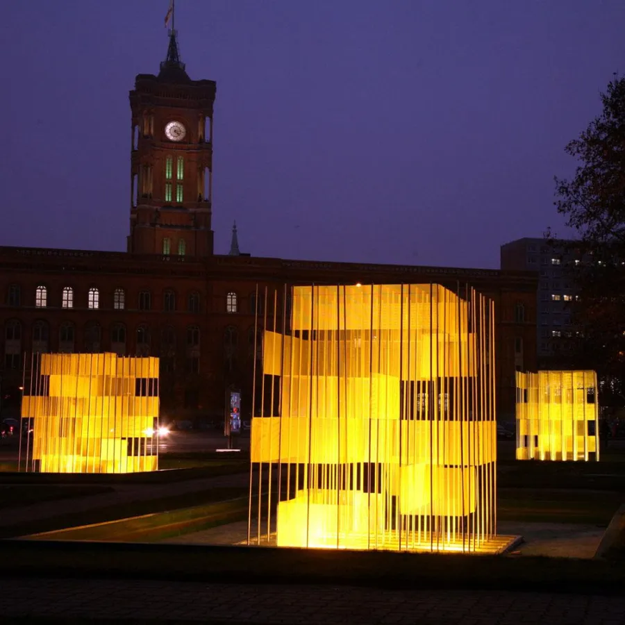 Vierter Vattenfall Weihnachtsbrunnen am Molkenmarkt