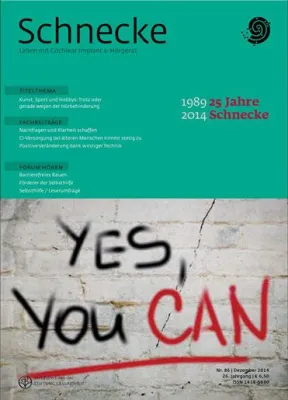 Bild: Fachzeitschrift „Schnecke“ über Freizeitaktivitäten und Leidenschaften von Menschen mit Hörbehinderung