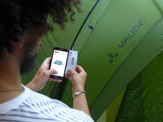 VAUDE App: Umfassendes Tool für den Fachhandel dank Scan-Funktion Bild: VAUDE App: Umfassendes Tool für den Fachhandel dank Scan-Funktion