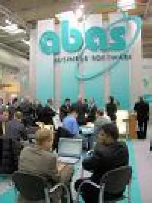 Bild: SYSTEMS 2008 - „Ideas for better business“ ABAS in Halle A1, Stand 228