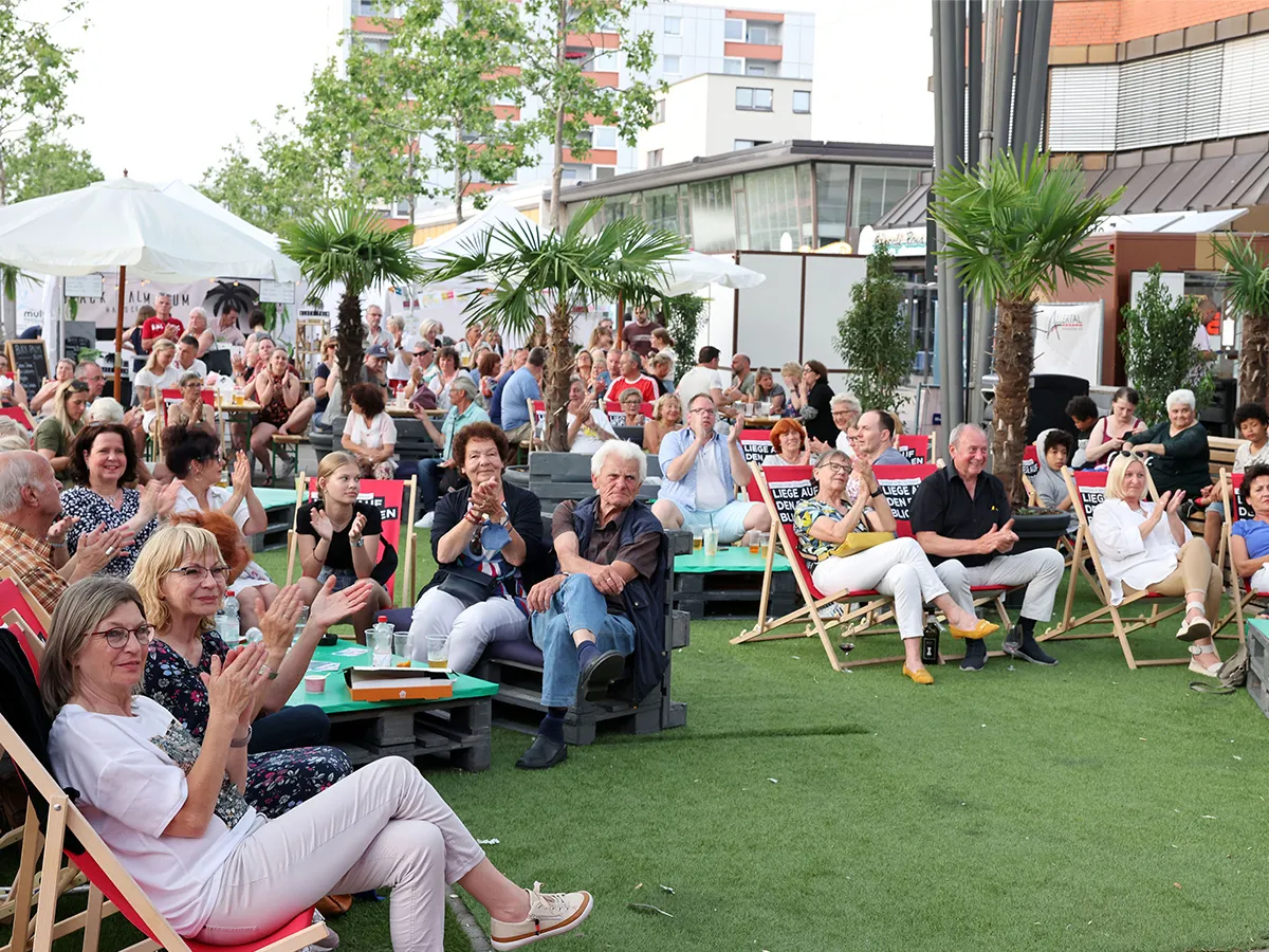 Summer in the City in der Wolfsburger Innenstadt (© © WMG Wolfsburg, Foto Matthias Leitzke)