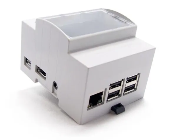 Bild: Neuer Raspberry Pi3 B+ inklusive Gehäuse für den professionellen Einsatz im B2B-Bereich