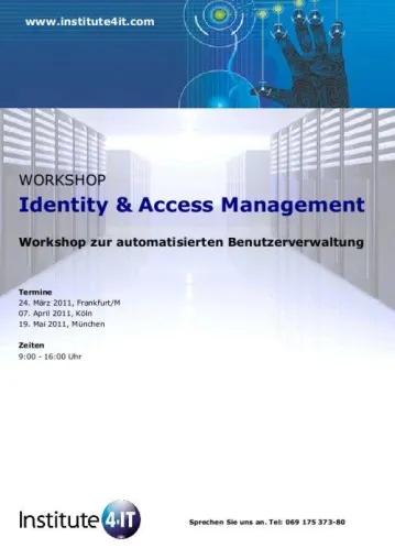 Wie sich Identity and Access Management Systeme unterscheiden Bild: Wie sich Identity and Access Management Systeme unterscheiden
