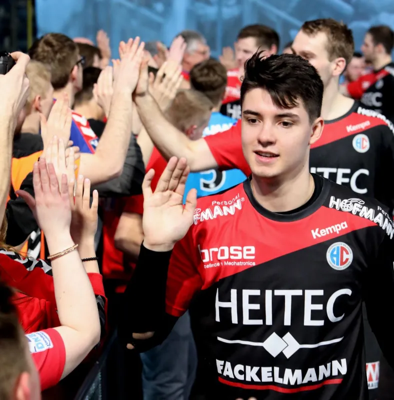 Jocki_Foto, Erlangen): HC Erlangen - ein großes Talent ist der erst 20-jährige Benedikt Kellner