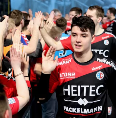 Bild: Handball: HC Erlangen siegt in Stuttgart und feiert Rekordergebnis