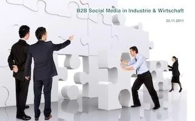 B2B Social Media in Industrie & Wirtschaft Bild: B2B Social Media in Industrie & Wirtschaft