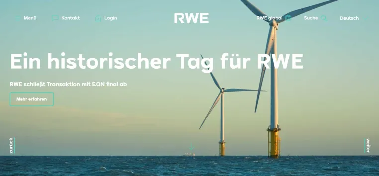 Bild: RWE setzt für skalierbares Experience Management auf Sitecore, Microsoft Azure und netzkern