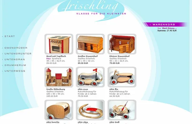 Bild: Neues Holzspielzeug von Sirch bei Frischling.biz