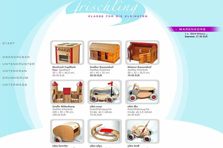 Bild: Neues Holzspielzeug von Sirch bei Frischling.biz