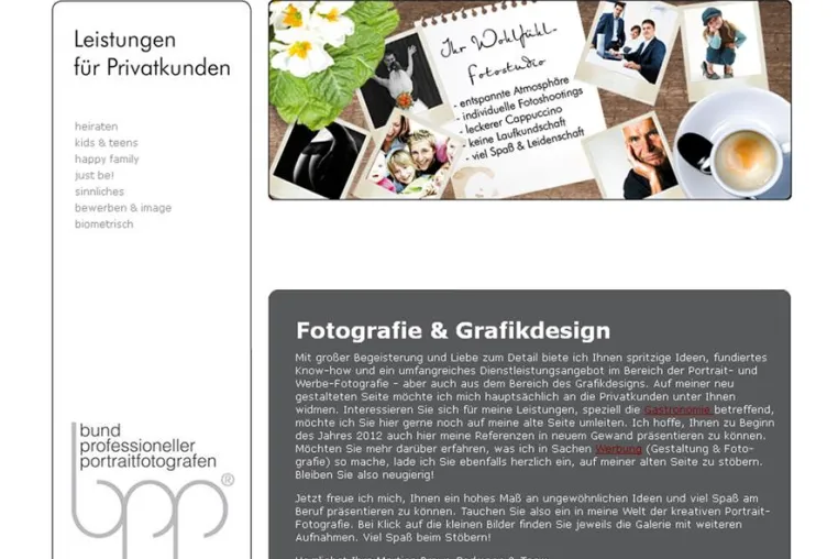 Bild: Webauftritt von fotografie & grafikdesign: Auszeichnung durch Handwerkskammer Wiesbaden