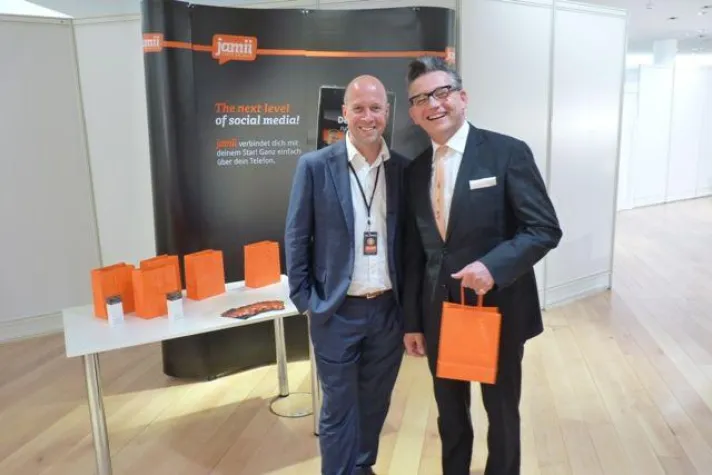 jamii Backstage beim ECHO Jazz 2012 - jamiiCall begeistert die Stars Bild: jamii Backstage beim ECHO Jazz 2012 - jamiiCall begeistert die Stars