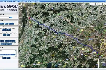 Bild: Kostenlosen Routenplaner veröffentlicht