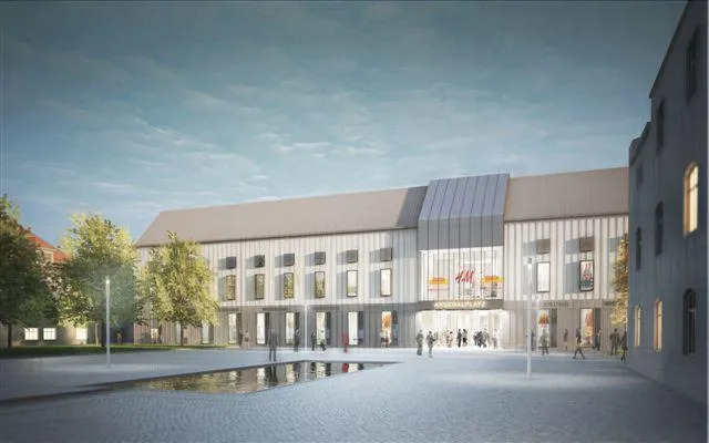 Bild: Startschuss für die Bauarbeiten des Einkaufszentrums am Arsenalplatz in der Lutherstadt Wittenberg