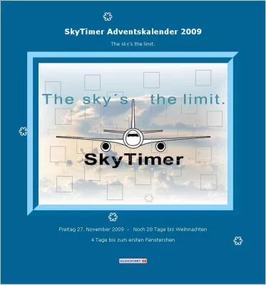 Bild: SkyTimer - Adventskalender mit 24 Überraschungen