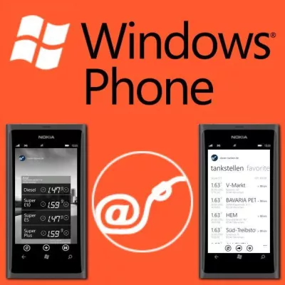 Bild: Mobile Software AG entwickelt Microsoft Windows Phone 7 App für clever-tanken.de.