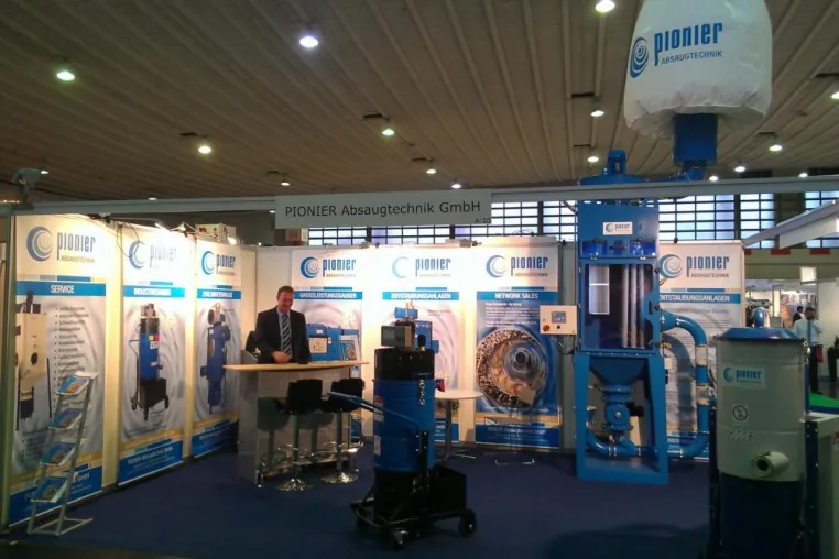 Die SCHÜTTGUT 2012 – Großer Erfolg für die PIONIER Absaugtechnik GmbH Bild: Die SCHÜTTGUT 2012 – Großer Erfolg für die PIONIER Absaugtechnik GmbH