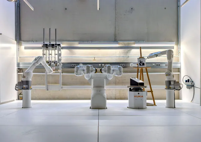 Bild: Ein Ort für Visionen: Im CyberCraft Lab verschmelzen Tradition und Technologie