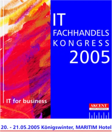Bild: Das Erfolg und Begeisterung zusammen gehören, wird der 9. AKCENT IT-Fachhandelskongress vom 20. - 21. Mai 2005 in Königswinter beweisen