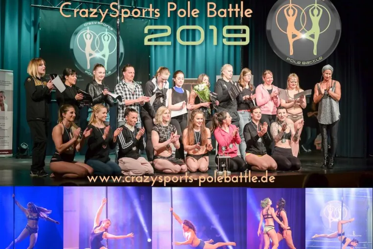 CrazySports Pole Battle 2019 - Artistik und Tanz in der Singoldhalle Bobingen Bild: CrazySports Pole Battle 2019 - Artistik und Tanz in der Singoldhalle Bobingen