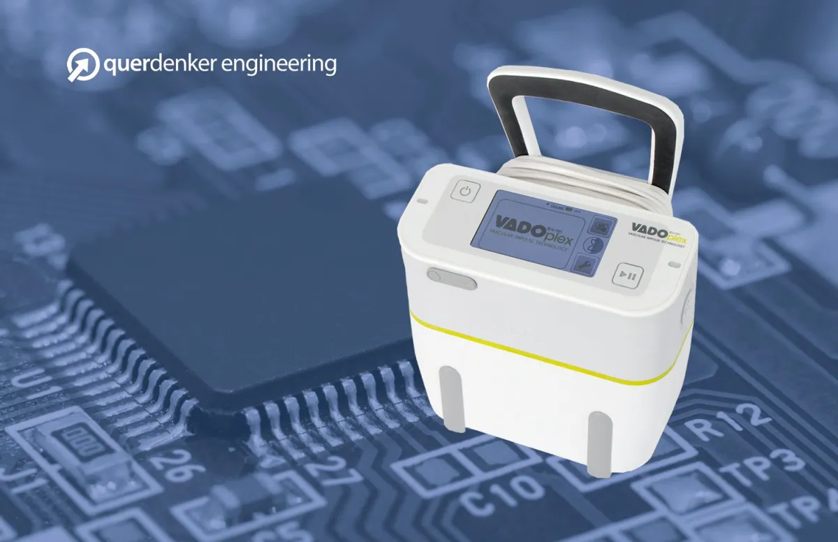 Relaunch des VADOplex Therapiegeräts mit Embedded Engineering (© querdenker engineering GmbH)