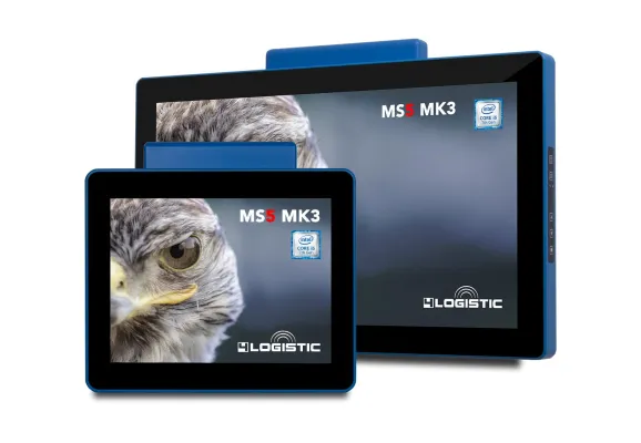 Bild: 4logistic stellt kompaktes 15,6 Zoll High-Power Staplerterminal vor