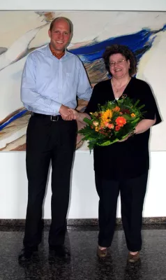 25 Jahre Mitarbeit - Jubiläum bei Assmann Electronic Bild: 25 Jahre Mitarbeit - Jubiläum bei Assmann Electronic