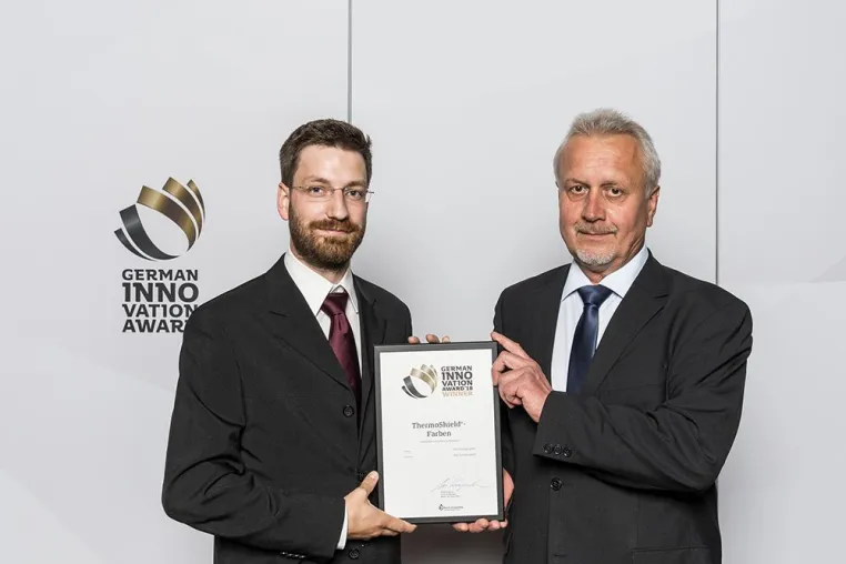 Bild: Thermokeramischer Anstrichstoff für Gebäude: SICC Coatings erhält „German Innovation Award 2018”