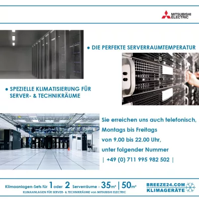 KLIMAANLAGEN FÜR SERVER- & EDV-RÄUME Bild: KLIMAANLAGEN FÜR SERVER- & EDV-RÄUME